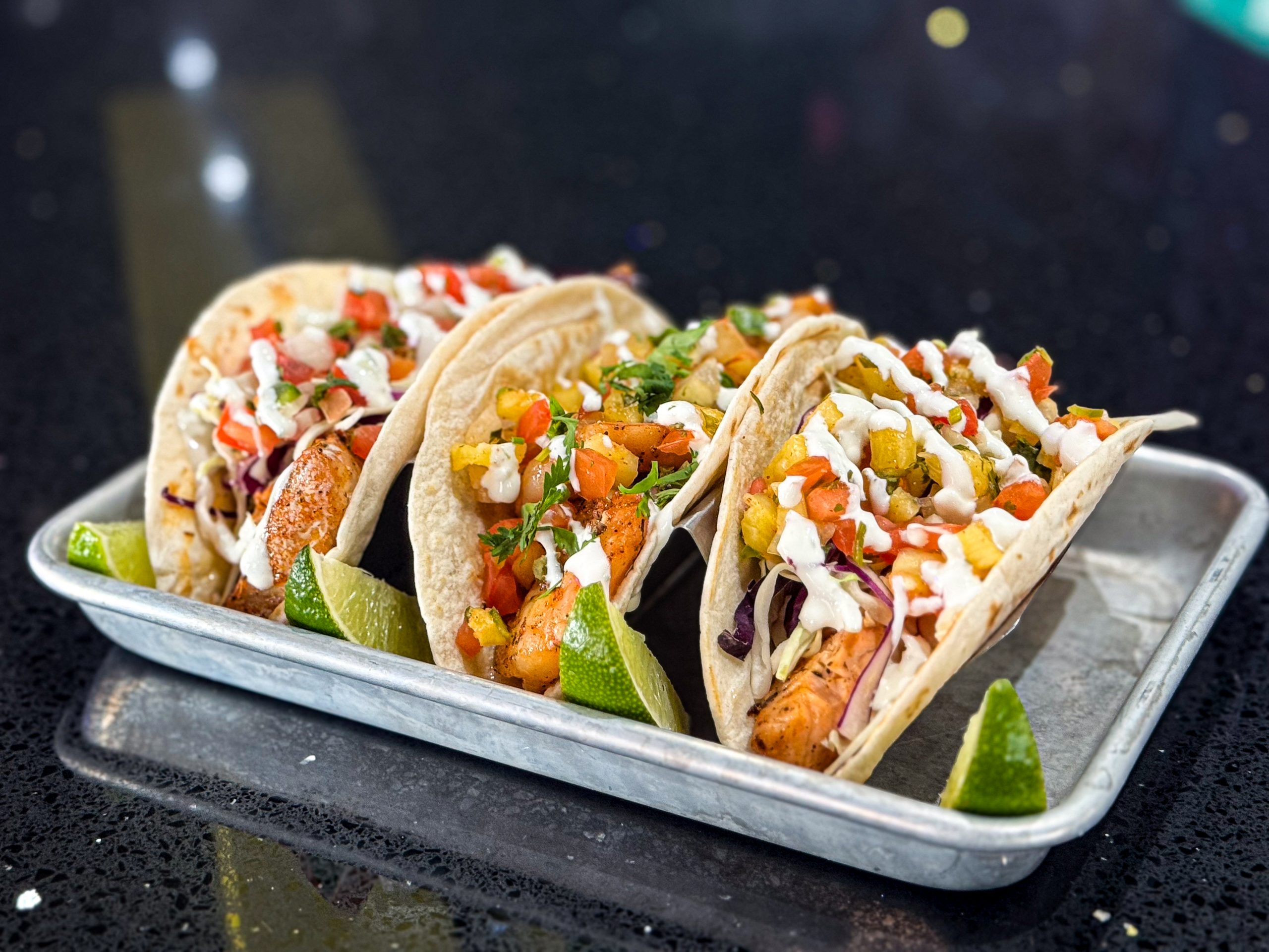 Salmon Tacos